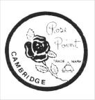 Rose Point label