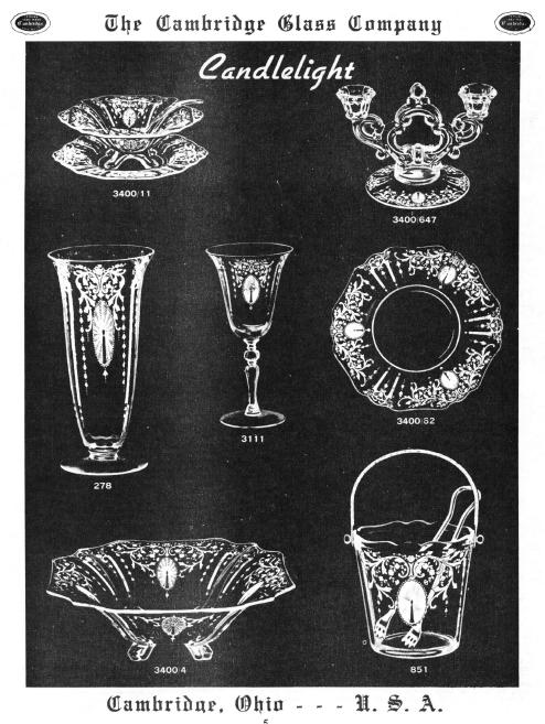 Candlelight Catalog page